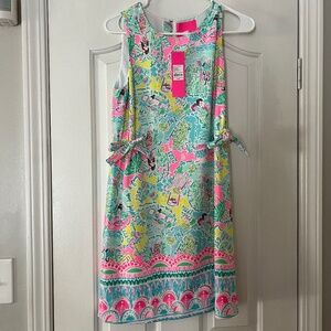 NWT Lilly Pulitzer Marli Stretch Shift in Pop Up in the Beginning Dress
